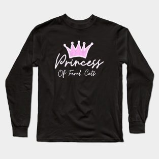 Princess Of Feral Cats Long Sleeve T-Shirt